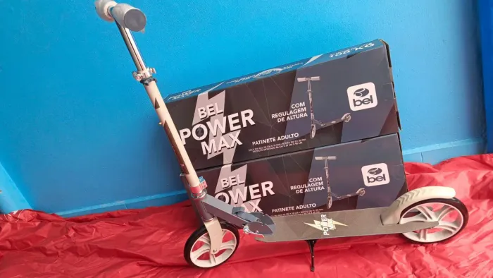 Patinete Power Max Adulto Bel Novas (PRONTA ENTREGA)