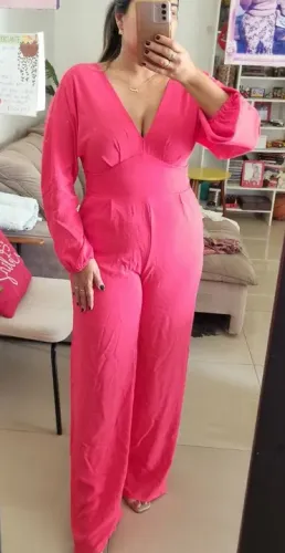 Macacão feminino novo lindo G