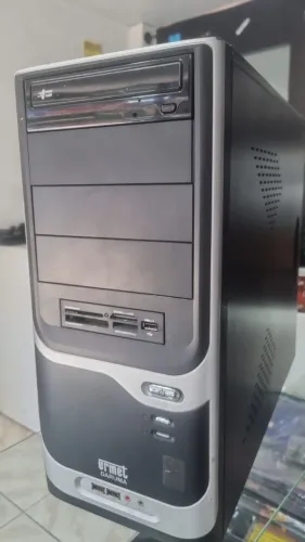 CPU Gabinete desktop HD 500GB 16GB Ram Processador Amd dual core 