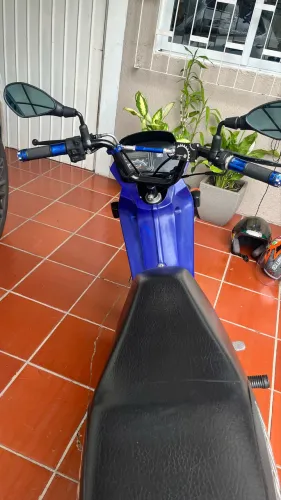  Pop 100 Azul 2008 - Revisada, faz 45km/L e pronta pra rodar!