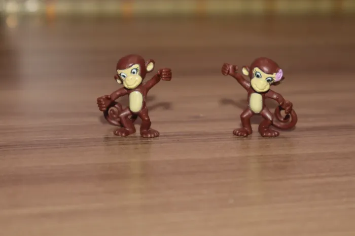 Macacos de brinquedo Polly Pocket