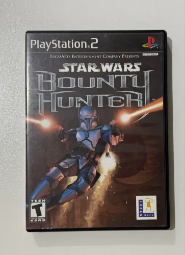 Jogo Star Wars Bounty Hunter CIB Para PS2