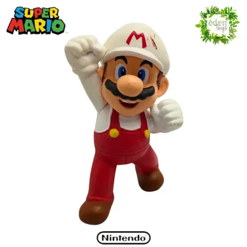 Boneco Super Mário - Mário fire Nintendo (cód 219)