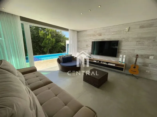 Casa para locação - Condomínio Alpes da Cantareira - 4 dormitórios - 3 Suítes - 6 Vagas -