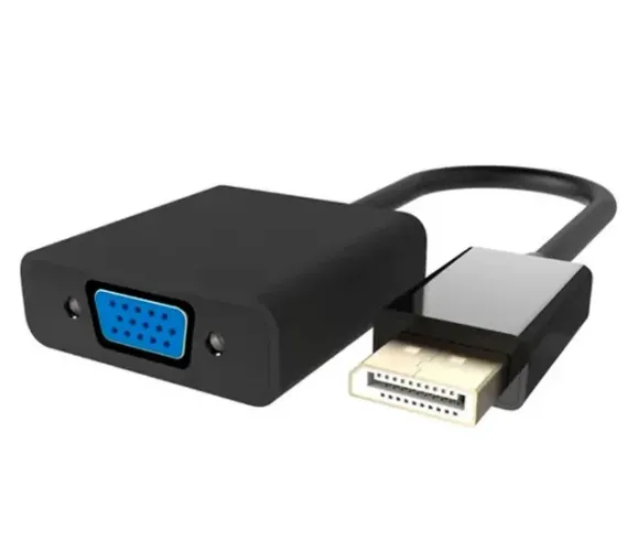 Adaptador Display Port Para VGA Cabo Conversor De Video