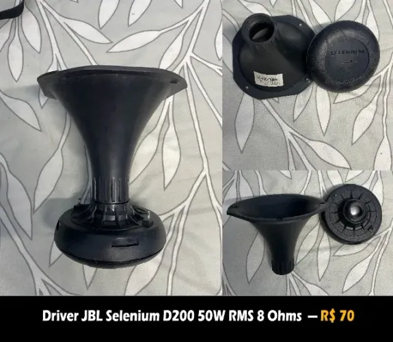 Driver JBL Selenium D200 50W RMS 8 Ohms
