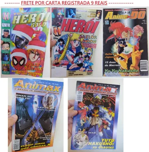 REVISTA HERÓI GOLD E ANIMAX