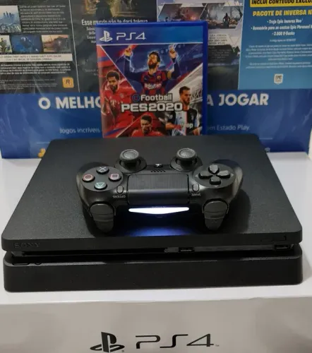 PS4 Slim 1 Tera c/ Garantia + Loja Física