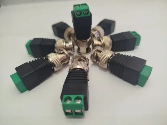 Conector BNC Macho de Parafuso Borne Sem Solda -JKEletronicos Honestidade e Compromisso
