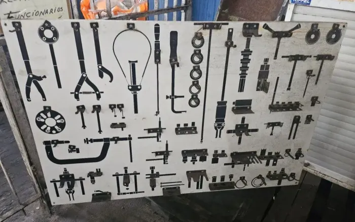 Quadro para ferramentas especiais "USADO"