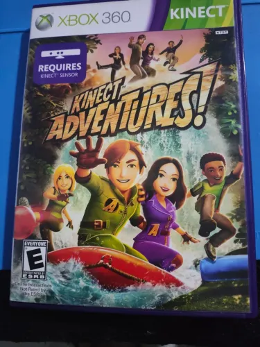 Kinect adventures ! Xbox 360 100% original , estado de novo