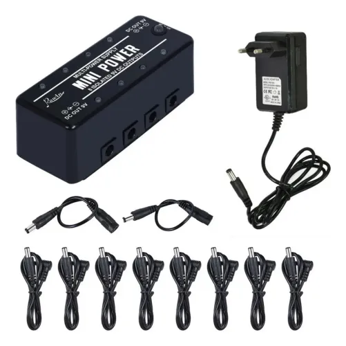 Fonte Pedal Mini Power  Rowin Lef-329 Saídas Isoladas 