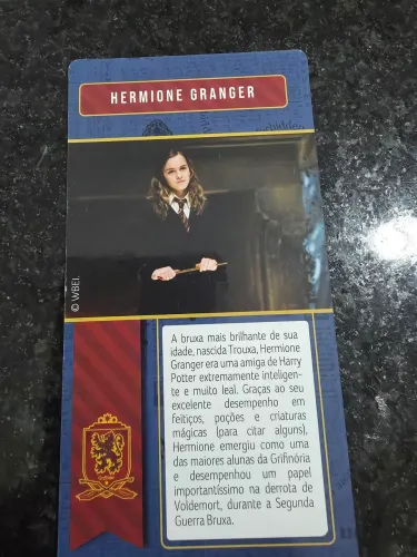 Card Harry Potter da cacau show