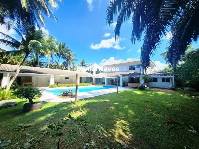 Casa em Condomínio para Venda em Camaçari, Busca Vida (Abrantes), 6 dormitórios, 5 suítes,