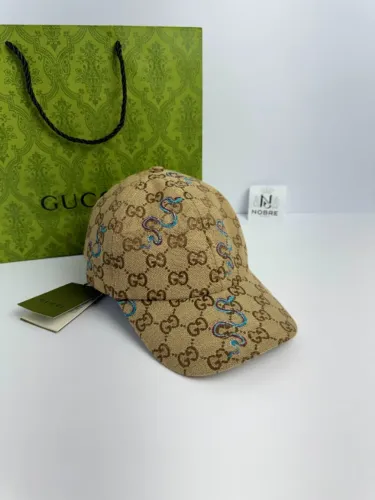 Boné Gucci GG Canvas Snake
