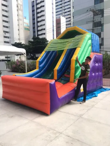 Brinquedos infláveis-pula 