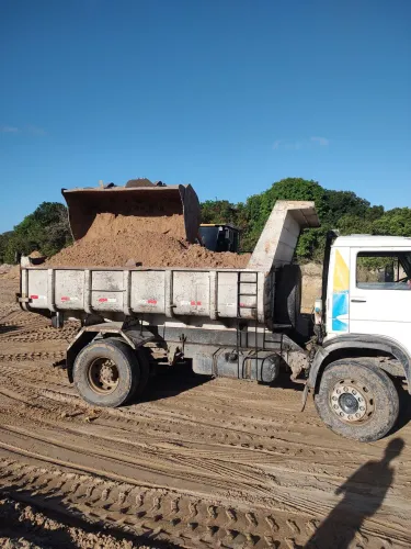 Areia grossa carrada 6m da boa
