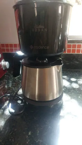 Cafeteira Elétrica Cadence Urban Pop Inox