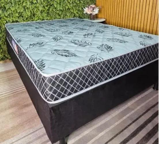 Conjunto Box de Solteirão Colchão D33 1,08x1,98x20 ENTREGAMOS DF E ENTORNO