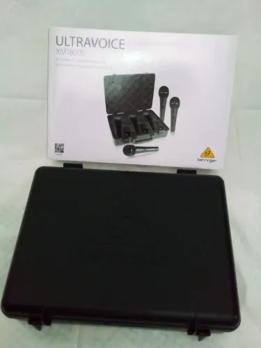 KIT com 3 Microfones  Behringer ultravoice XM1800S NOVO
