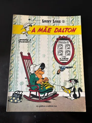 Lucky Luke - A MÃE DALTON - rio gráfica e editora s.a-1970.