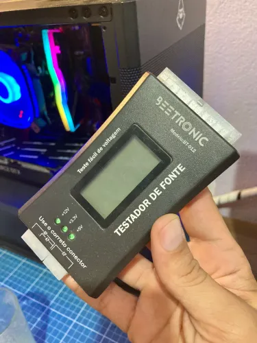 Testador de fonte ATX