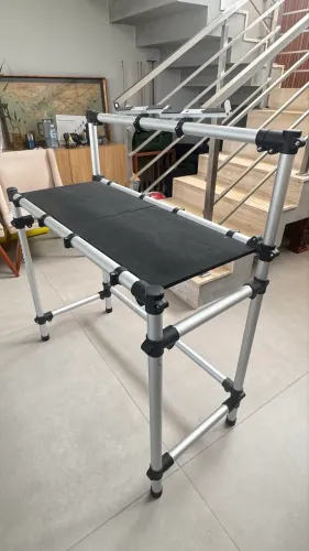 Rack DJ Titanium RDJ Control Suporte para Controladora com Base Notebook