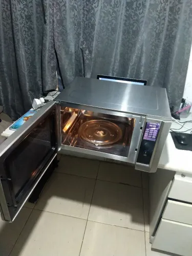 Microondas Electrolux grande 43 litros, em inox digital 