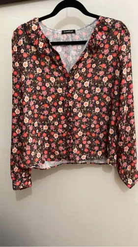 Calça Zara + Camisa Damyller | Tam. M/G