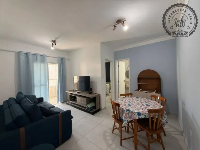 Aviação 52 m² 1 dorm Semi-mobiliado Lazer e proximidade da praia