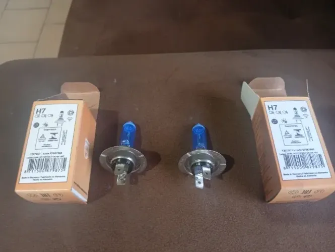 Lâmpadas automotivas.