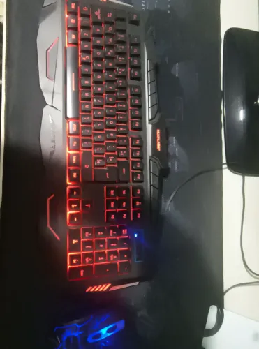 TECLADO MULTILASER GAMER COM FIO