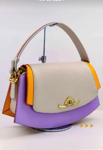 Bolsa Baguete Couro Carmen Steffens 