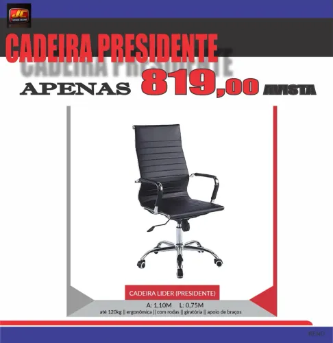 CADEIRA PRESIDENTE