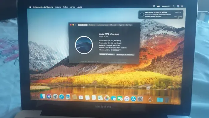 macbook. pro i5, 8gb , ssd 256