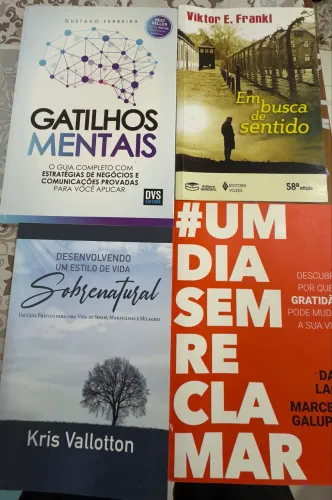 Vendo livros usados em bom estado