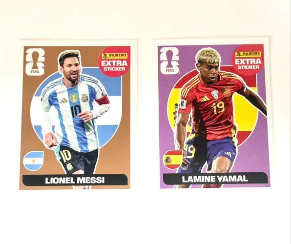LEGENDS MESSI BRONZE e YAMAL LILÁS