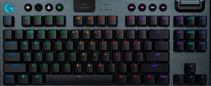 Teclado Logitech G915 TKL X Wireless Mecânico RGB