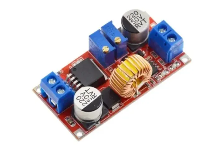 Regulador Com Ajuste De Corrente E Tensão Xl4015 5a Dc Dc Arduino Automação COD-AM412