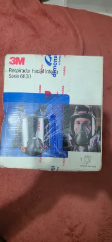 Máscara Respiratória Full Face 3m Facial Inteira 6800 M