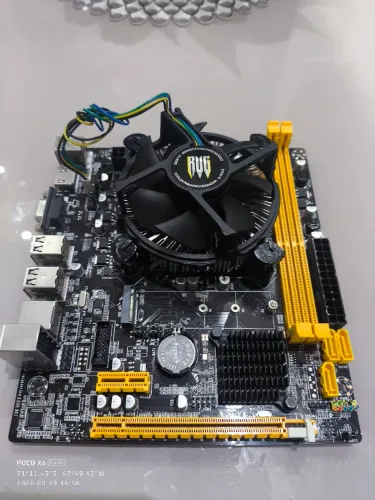 Placa mãe+ Processador i3