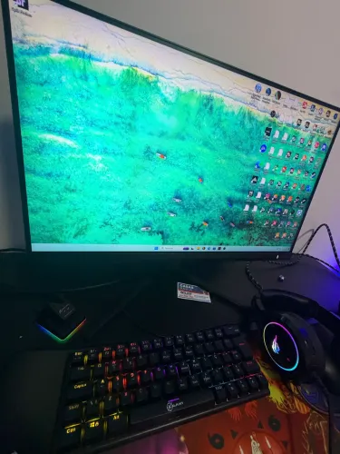 Ryze 5600gt  Placa de vídeo rx 7600  Monitor gamer  Philips 24 evnia  180hz