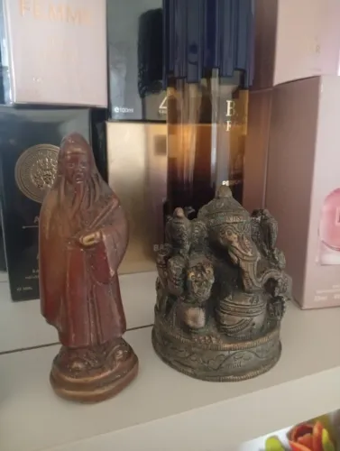 Estátua em Bronze da Sabedoria e a Ganesha