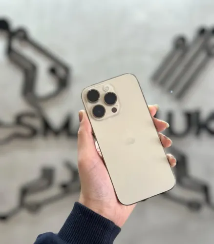 iPhone 14 Pro Gold 256GB (Nota e 3 meses de garantia)