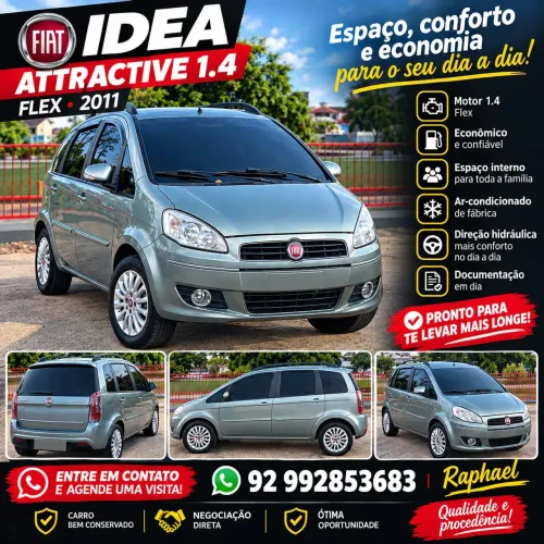 Fiat Idea Attractive 1.4 Fire Flex 8V 5P 2011