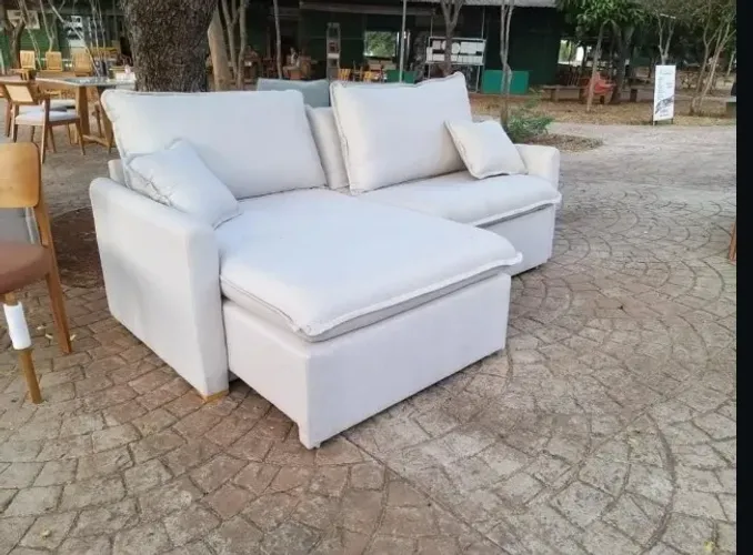 Sofá Cama Retrátil e Reclinável 1,84m Novo entregamos