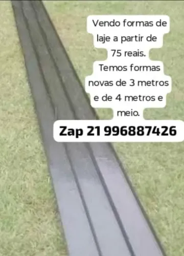 Formas novas  para fabricação de lajes em promocao