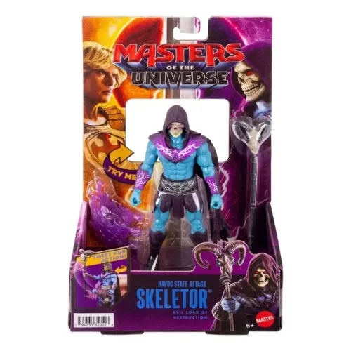 skeletor First Ones com Movimento Masters of the universe Mattel He man