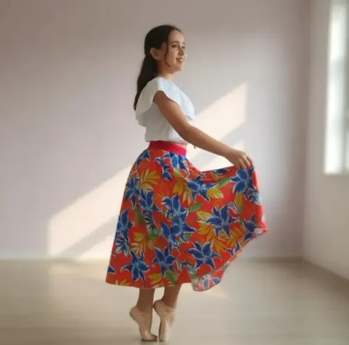 Conjunto de dança carimbó 