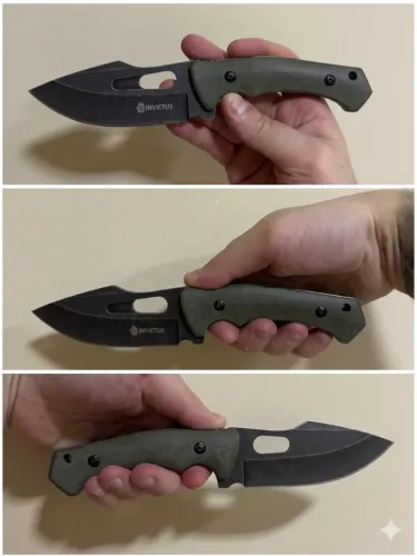 Faca INVICTUS Strong, Full tang em Aço Carbono 3Cr13